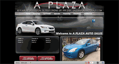 Desktop Screenshot of aplazaautosales.com